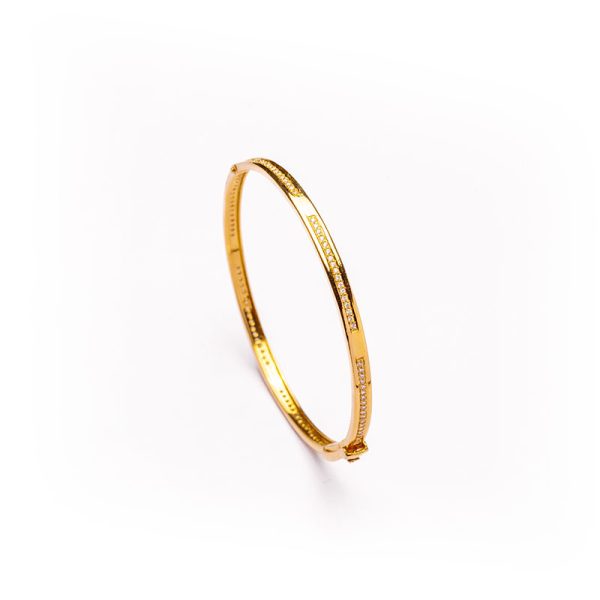 Golden Bloom Bangle