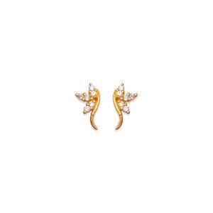 Midnight Lily Studs