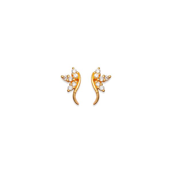 Midnight Lily Studs